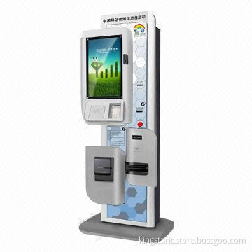 26-inch Kiosk with 3G, EXPO, Souvenir, Dispenser, Print, Mobile Recharging, Validator, POS, SIM, UPS